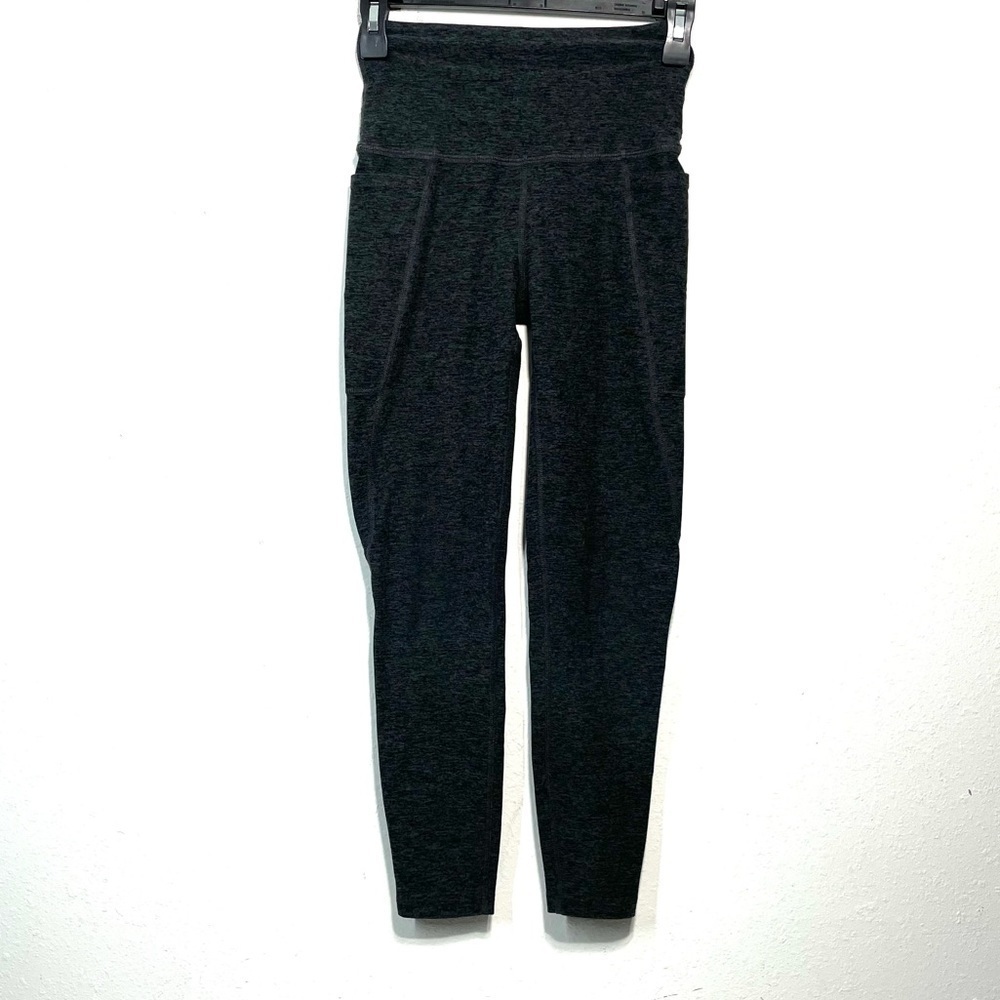 Beyond Yoga Spacedye Out Of Pocket High Waisted Legging Gray XS K31